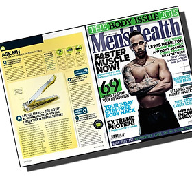 Marion Yau in Mens Health Magazine