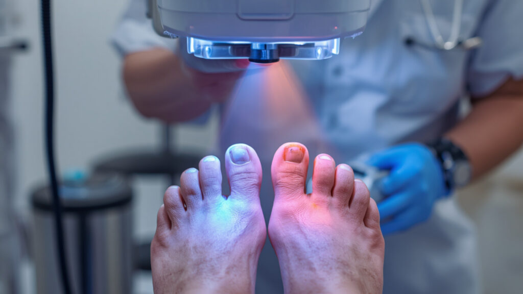Is Lunula cold laser treatment more effective than hot laser for toenail fungus