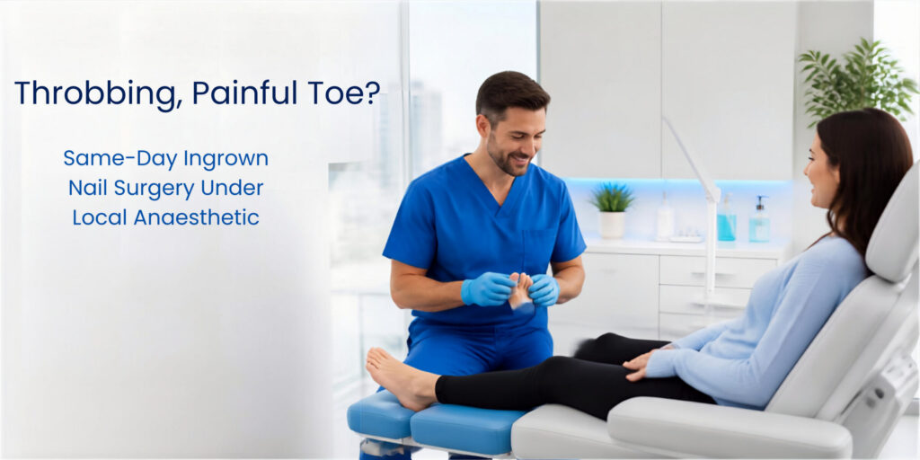 Nail Surgery Under Local Anaesthetic in Central London